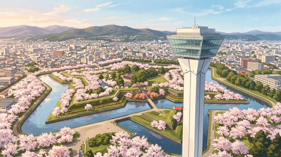 五稜郭タワーの割引券・クーポン情報！市民割引やJAF割も紹介