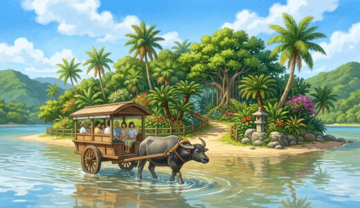 由布島の割引券・クーポン情報！水牛車と楽園をお得に満喫